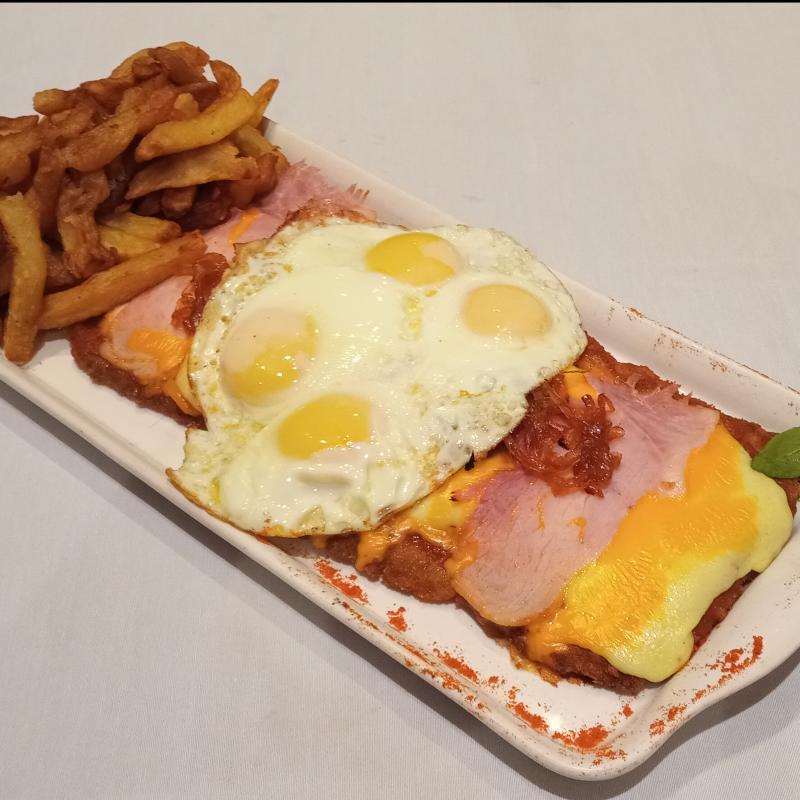Milanesa con Cheddar (Comen 2)