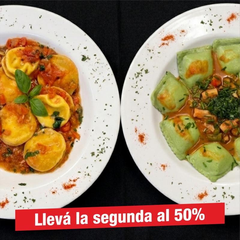 Pastas Rellenas 2da al -50% off
